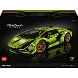 LEGO Technic Lamborghini Sián FKP 37 - 42115 verde chiaro, Set da costruzione, 8 anno/i, Plastica, 457 pz, 6,12 kg