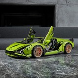 LEGO Technic Lamborghini Sián FKP 37 - 42115 verde chiaro, Set da costruzione, 8 anno/i, Plastica, 457 pz, 6,12 kg
