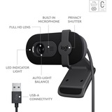 Logitech BRIO 100, Webcam grafite