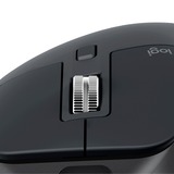 Logitech MX Master 3S mouse Mano destra RF senza fili + Bluetooth Laser 8000 DPI grafite, Mano destra, Laser, RF senza fili + Bluetooth, 8000 DPI, Grafite
