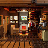 Lumibricks Baita, Giochi di costruzione 