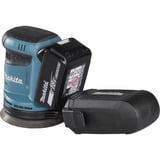 Makita DBO180Z levigatrice portatile Levigatrice orbitale, Levigatrice orbitale casuale blu/Nero, Levigatrice orbitale, 2,8 mm, Batteria, Ioni di Litio, 18 V, 1,7 kg