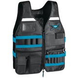 Makita E-05636 gilet portautensili Nero Nero/Blu, Nero, Universale, Taglia unica, 4 mm, 510 mm, 640 mm