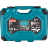 Makita Set di utensili manuali E-08458, 87 pezzi, Set di strumenti blu