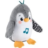 Mattel HNC10 peluche, Peluche animali Nero/Bianco, 0 anno/i, Sonoro, Stilo AA, Batterie incluse