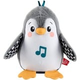 Mattel HNC10 peluche, Peluche animali Nero/Bianco, 0 anno/i, Sonoro, Stilo AA, Batterie incluse