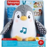 Mattel HNC10 peluche, Peluche animali Nero/Bianco, 0 anno/i, Sonoro, Stilo AA, Batterie incluse