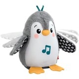Mattel HNC10 peluche, Peluche animali Nero/Bianco, 0 anno/i, Sonoro, Stilo AA, Batterie incluse