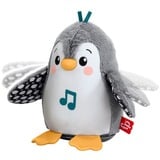 Mattel HNC10 peluche, Peluche animali Nero/Bianco, 0 anno/i, Sonoro, Stilo AA, Batterie incluse
