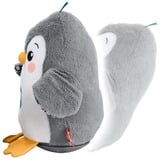 Mattel HNC10 peluche, Peluche animali Nero/Bianco, 0 anno/i, Sonoro, Stilo AA, Batterie incluse