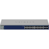 Netgear 24-Port Gigabit Smart Switch GS728TX, Interruttore grigio