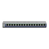 Netgear GS116 Non gestito L2 Gigabit Ethernet (10/100/1000) Nero, Interruttore Non gestito, L2, Gigabit Ethernet (10/100/1000)