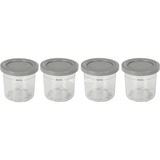 Ninja Contenitore per dessert CREAMi con coperchi grigi trasparente/grigio