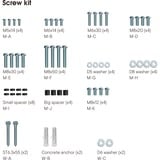 One for all Supporto da parete per TV girevole WM 2441, Montaggio a parete Nero