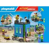 PLAYMOBIL Action Heroes Cantiere, Giochi di costruzione 