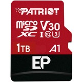 Patriot EP Series 1 TB microSDXC, Scheda di memoria rosso/Nero