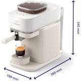 Philips Baristina BAR300/00, Macchina per espresso bianco