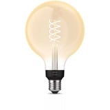 Philips Hue White Filament Lampe E27 Giant Globe G125 550 lm, Lampada a LED 