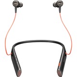 Plantronics Voyager 6200 UC Cuffia Auricolare, Passanuca Bluetooth Nero Nero, Cuffia, Auricolare, Passanuca, Ufficio/Call center, Nero, Stereofonico, Riproduzione/Pausa, Track <, Track >, Volume +, Volume -