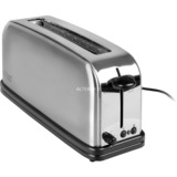 Russell Hobbs 21396-56 tostapane 2 fetta/e Nero, Acciaio inossidabile acciaio inox satinato/Nero, 2 fetta/e, Nero, Acciaio inossidabile, Pulsanti, Manopola