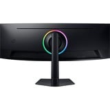 Samsung G95C Monitor PC 124,5 cm (49") 5120 x 1440 Pixel Dual QHD LED Nero, Monitor di gioco Nero, 124,5 cm (49"), 5120 x 1440 Pixel, Dual QHD, LED, 1 ms, Nero