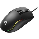 Sharkoon SKILLER SGM35, Mouse da gioco Nero