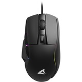 Sharkoon SKILLER SGM35, Mouse da gioco Nero