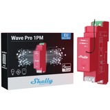 Shelly Qubino Wave Pro 1PM rosso