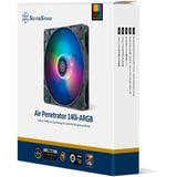 SilverStone Air Penetrator 140i ARGB, Ventola Nero