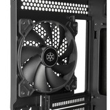 SilverStone SETA Q1 Midi Tower Blu Nero, Midi Tower, PC, Blu, EEB, ATX, EATX, micro ATX, Mini-ITX, SSI CEB, Plastica, Acciaio, 18,2 cm