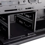 SilverStone SETA Q1 Midi Tower Blu Nero, Midi Tower, PC, Blu, EEB, ATX, EATX, micro ATX, Mini-ITX, SSI CEB, Plastica, Acciaio, 18,2 cm