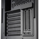 SilverStone SETA Q1 Midi Tower Blu Nero, Midi Tower, PC, Blu, EEB, ATX, EATX, micro ATX, Mini-ITX, SSI CEB, Plastica, Acciaio, 18,2 cm