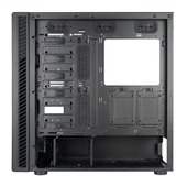 SilverStone SETA Q1 Midi Tower Blu Nero, Midi Tower, PC, Blu, EEB, ATX, EATX, micro ATX, Mini-ITX, SSI CEB, Plastica, Acciaio, 18,2 cm