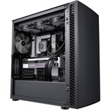 SilverStone SETA Q1 Midi Tower Blu Nero, Midi Tower, PC, Blu, EEB, ATX, EATX, micro ATX, Mini-ITX, SSI CEB, Plastica, Acciaio, 18,2 cm