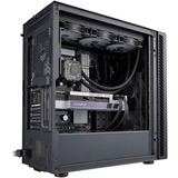 SilverStone SETA Q1 Midi Tower Blu Nero, Midi Tower, PC, Blu, EEB, ATX, EATX, micro ATX, Mini-ITX, SSI CEB, Plastica, Acciaio, 18,2 cm