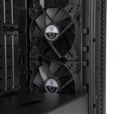 SilverStone SETA Q1 Midi Tower Blu Nero, Midi Tower, PC, Blu, EEB, ATX, EATX, micro ATX, Mini-ITX, SSI CEB, Plastica, Acciaio, 18,2 cm