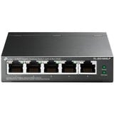 TP-Link TL-SG1005LP switch di rete Non gestito Gigabit Ethernet (10/100/1000) Supporto Power over Ethernet (PoE) Nero, Interruttore Nero, Non gestito, Gigabit Ethernet (10/100/1000), Supporto Power over Ethernet (PoE), Montabile a parete