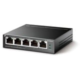 TP-Link TL-SG1005LP switch di rete Non gestito Gigabit Ethernet (10/100/1000) Supporto Power over Ethernet (PoE) Nero, Interruttore Nero, Non gestito, Gigabit Ethernet (10/100/1000), Supporto Power over Ethernet (PoE), Montabile a parete