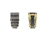 Thermal Grizzly DeltaMate Quick Disconnect, Connessione argento lucido/nichel