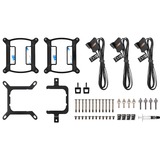 Thermaltake TOUGHLIQUID 360 EX Pro ARGB Sync AIO Liquid Cooler 360mm, Raffreddamento ad acqua Nero