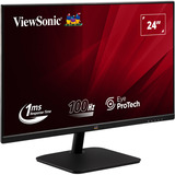 ViewSonic VA2432-MHD-3, Monitor LED Nero (opaco)