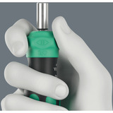 Wera Kraftform Kompakt 28 RA con borsa, Set di bit Nero/Verde