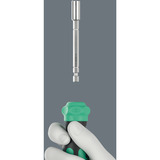 Wera Kraftform Kompakt 28 RA con borsa, Set di bit Nero/Verde