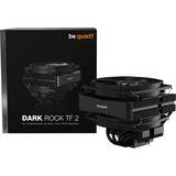 be quiet! DARK ROCK TF 2 Processore Refrigeratore 13,5 cm Nero 1 pz Nero, Refrigeratore, 13,5 cm, 1400 Giri/min, 11,1 dB, 27,1 dB, Nero