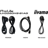 iiyama LH3260HS-B1AG, Public Display Nero