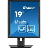 iiyama ProLite B1980S-B1 Monitor PC 48,3 cm (19") 1280 x 1024 Pixel VGA LED Nero, Monitor LED Nero (opaco), 48,3 cm (19"), 1280 x 1024 Pixel, VGA, LED, 3 ms, Nero