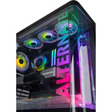 ALTERNATE Gaming-PC • RTX 5080 • AMD Ryzen™ 7 9800X3D • 32 GB RAM Ricondizionato, PC Gaming Nero/trasparente