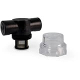 Alphacool Filtro antiparticolato in linea ES 2x G1/4" femmina Nero/trasparente