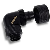 Alphacool Gocciolatoio 16/10mm raccordo avvitabile girevole 90° G1/4, Connessione Nero