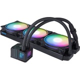 Alphacool Pro Aurora 420 CPU AIO Processore Kit di raffreddamento a liquido 14 cm Nero, Bianco, Raffreddamento ad acqua Nero, Kit di raffreddamento a liquido, 14 cm, 154,1 m³/h, Nero, Bianco